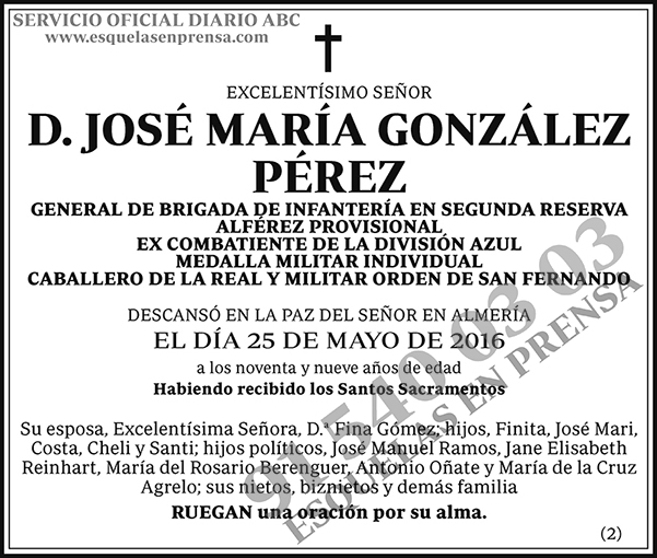 José María González Pérez